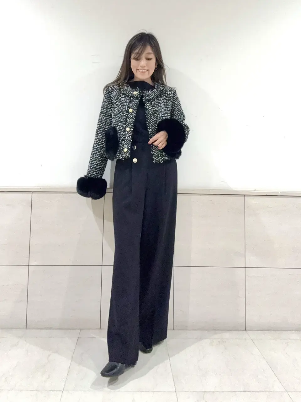 GRACE CONTINENTAL yukimi yonee コーディネート画像