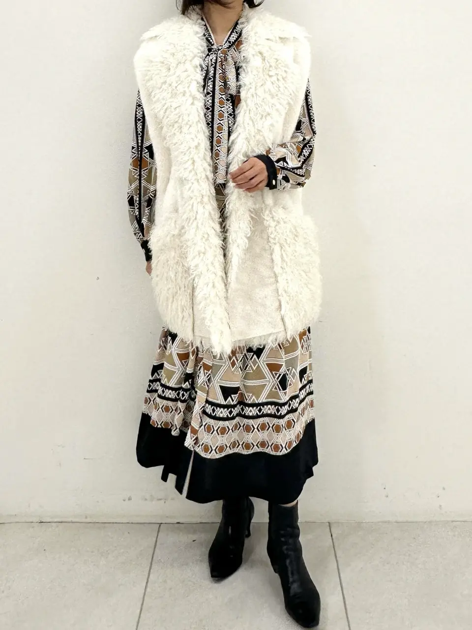 GRACE CONTINENTAL MORITA AI コーディネート画像