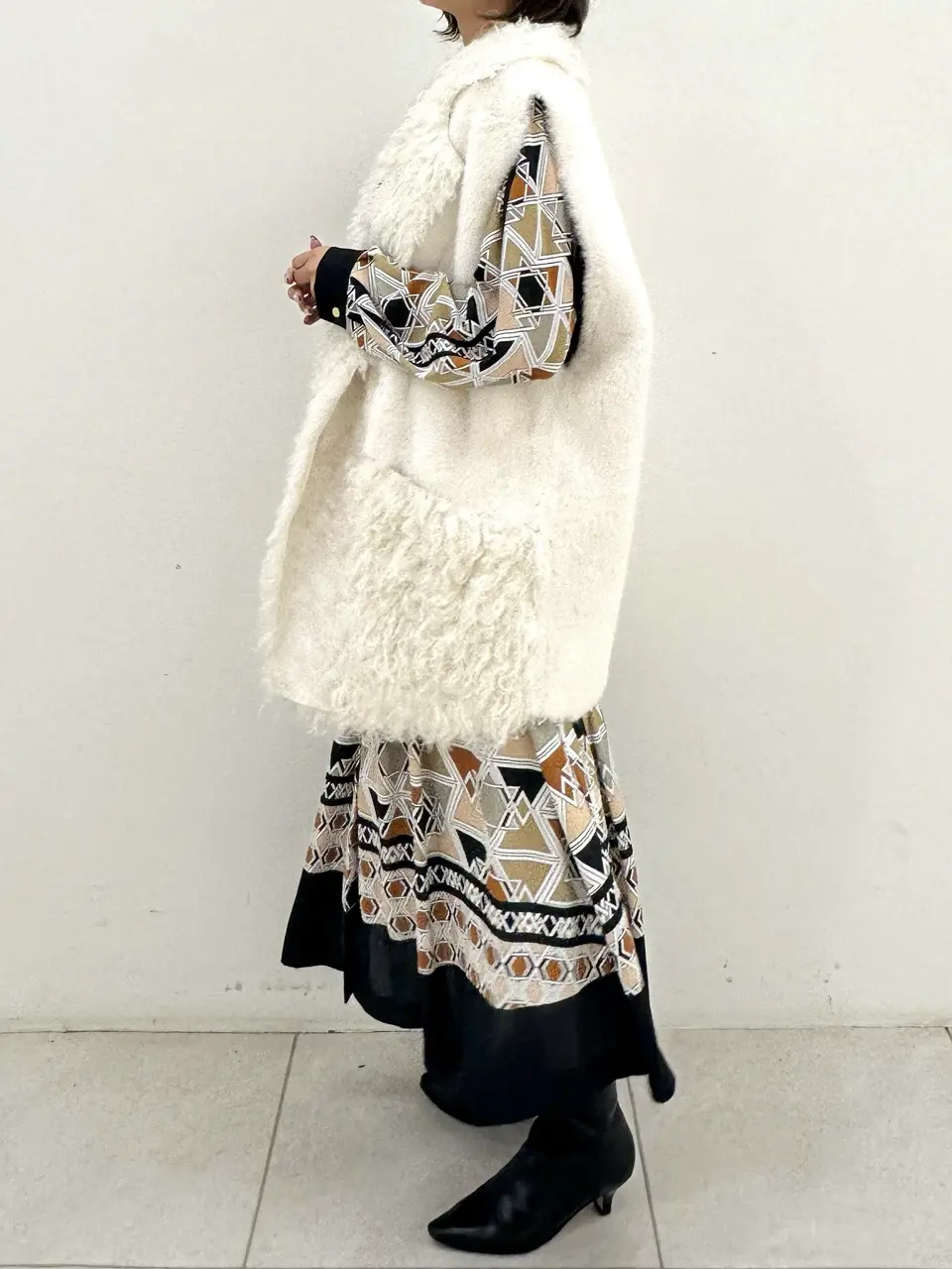 GRACE CONTINENTAL MORITA AI コーディネート画像