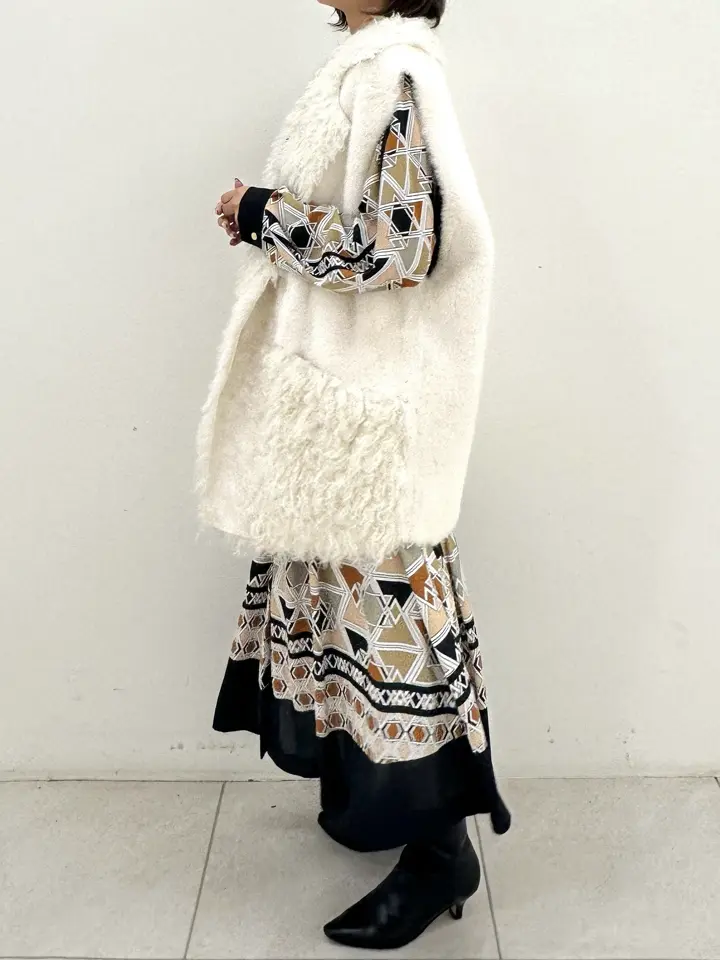 GRACE CONTINENTAL MORITA AI コーディネート画像