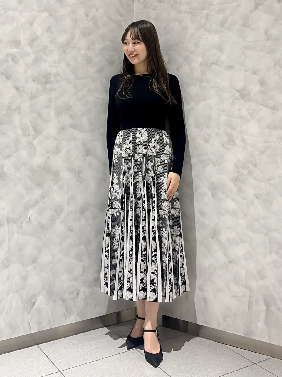 GRACE CONTINENTAL 根本　紗良 コーディネート画像