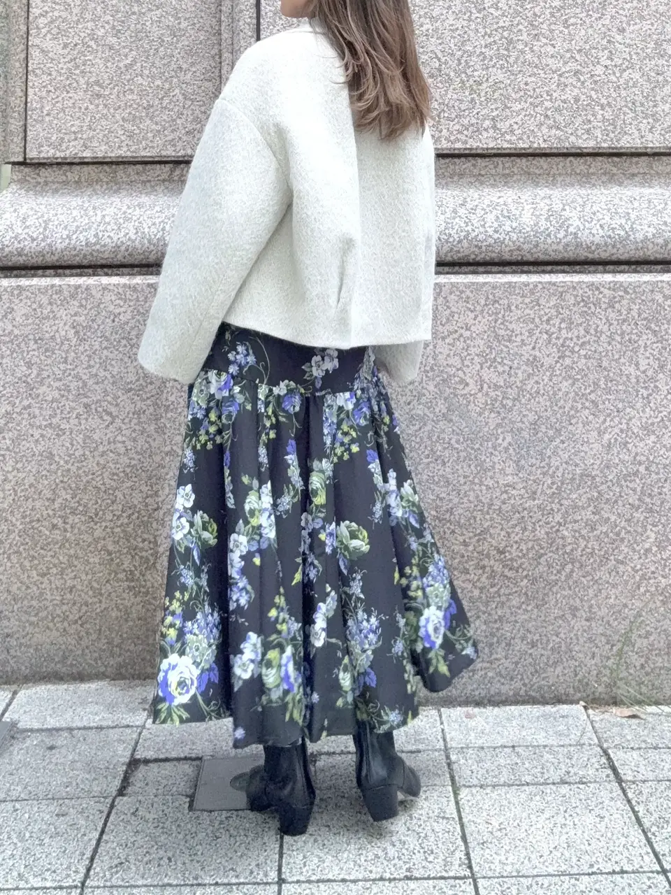 GRACE CONTINENTAL yukimi yonee コーディネート画像