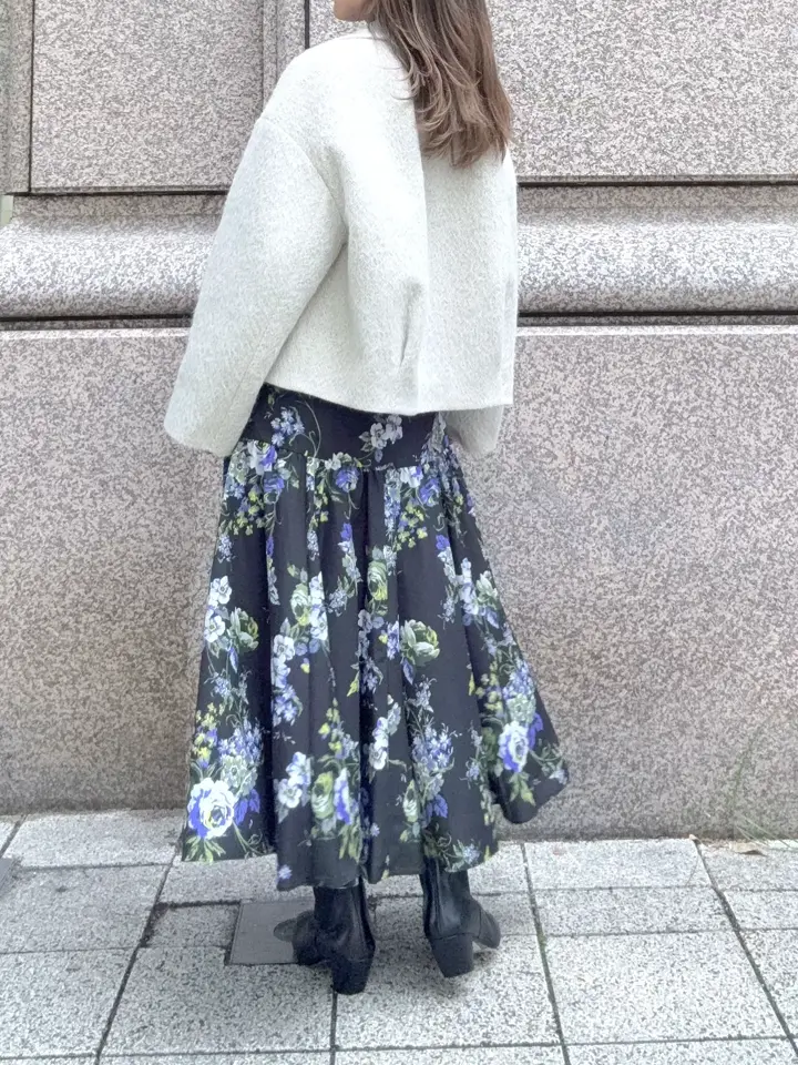 GRACE CONTINENTAL yukimi yonee コーディネート画像