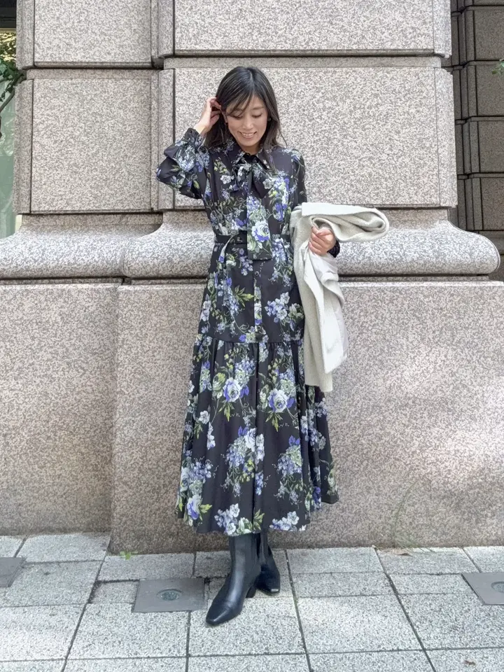 GRACE CONTINENTAL yukimi yonee コーディネート画像