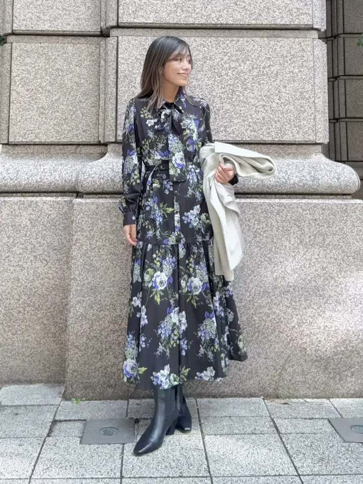 GRACE CONTINENTAL yukimi yonee コーディネート画像