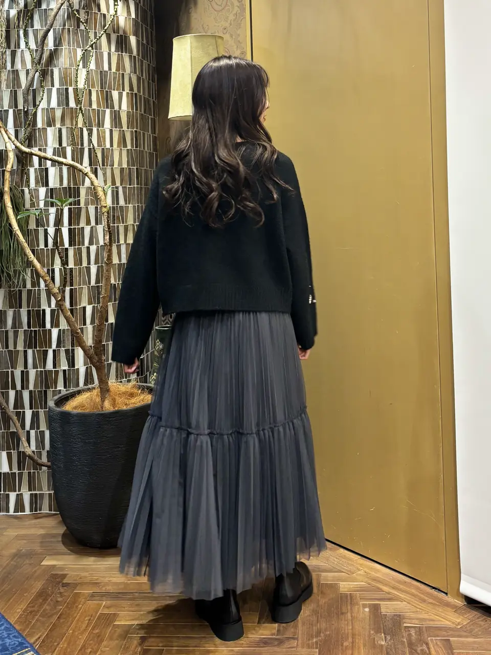 GRACE CONTINENTAL Hikaru Okada コーディネート画像