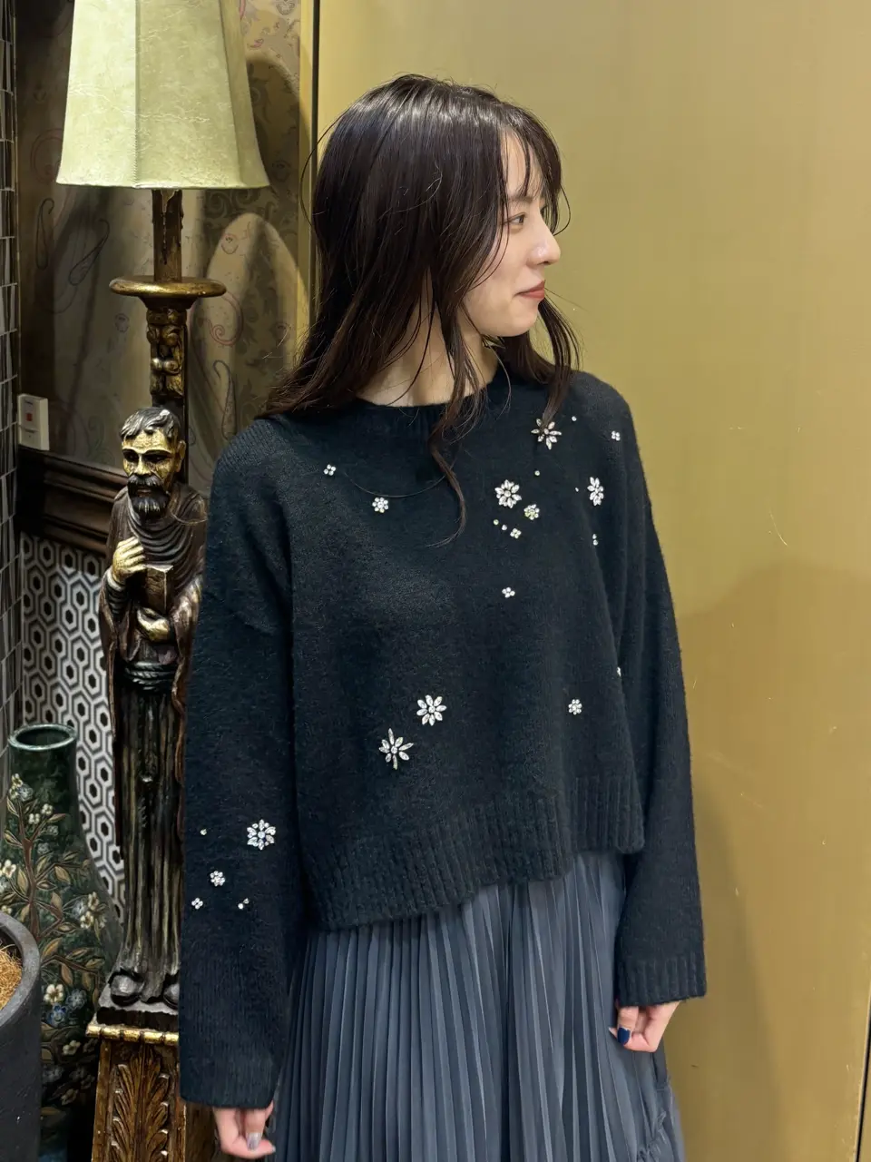 GRACE CONTINENTAL Hikaru Okada コーディネート画像