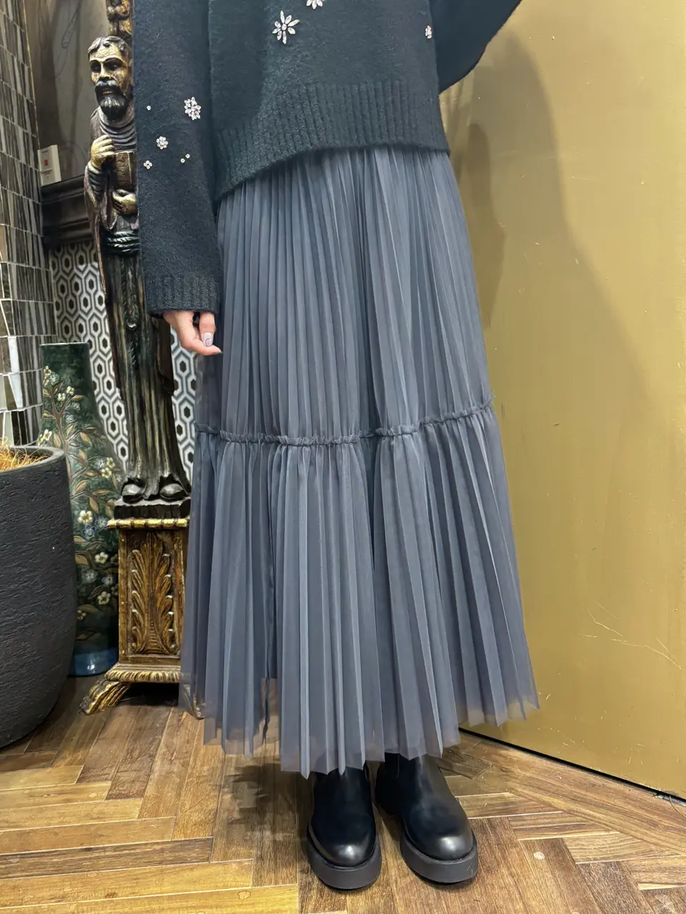 GRACE CONTINENTAL Hikaru Okada コーディネート画像