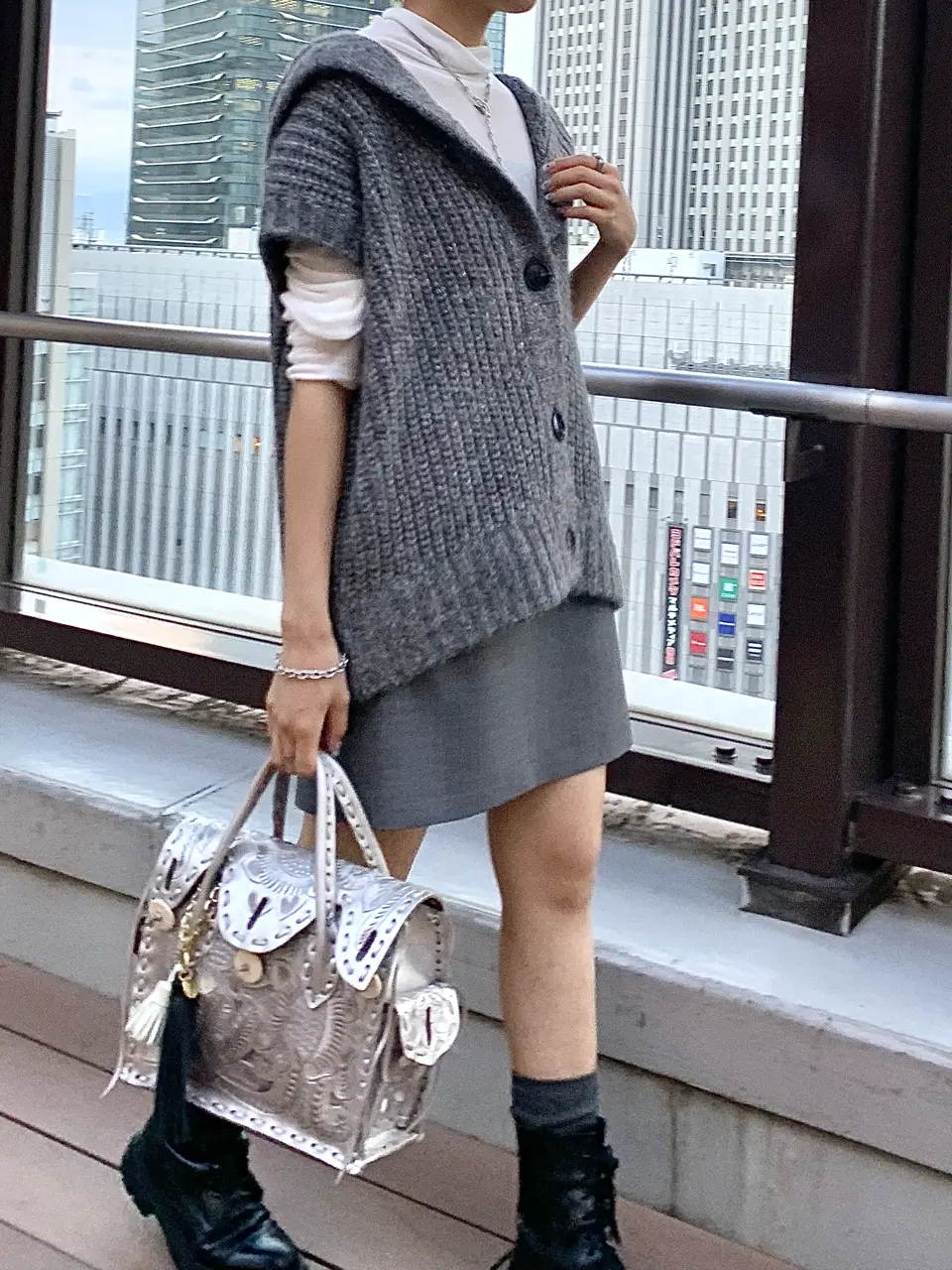 GRACE CONTINENTAL haruka iwasaki コーディネート画像