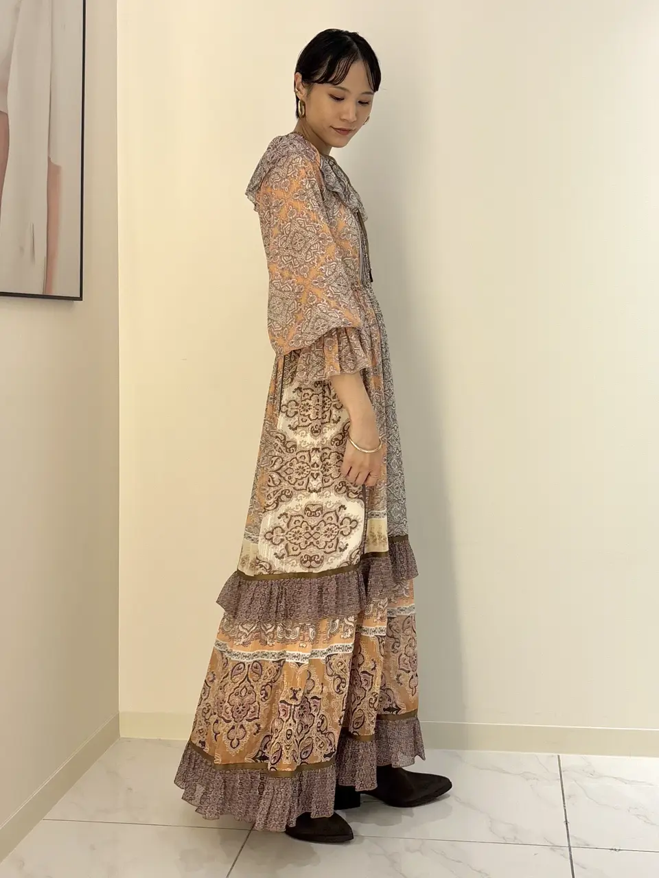 GRACE CONTINENTAL haruka iwasaki コーディネート画像