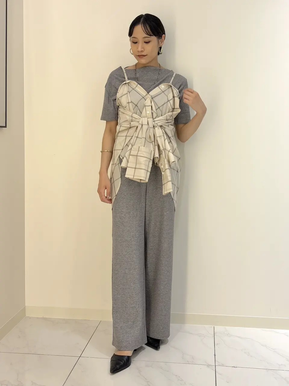  haruka iwasaki コーディネート画像