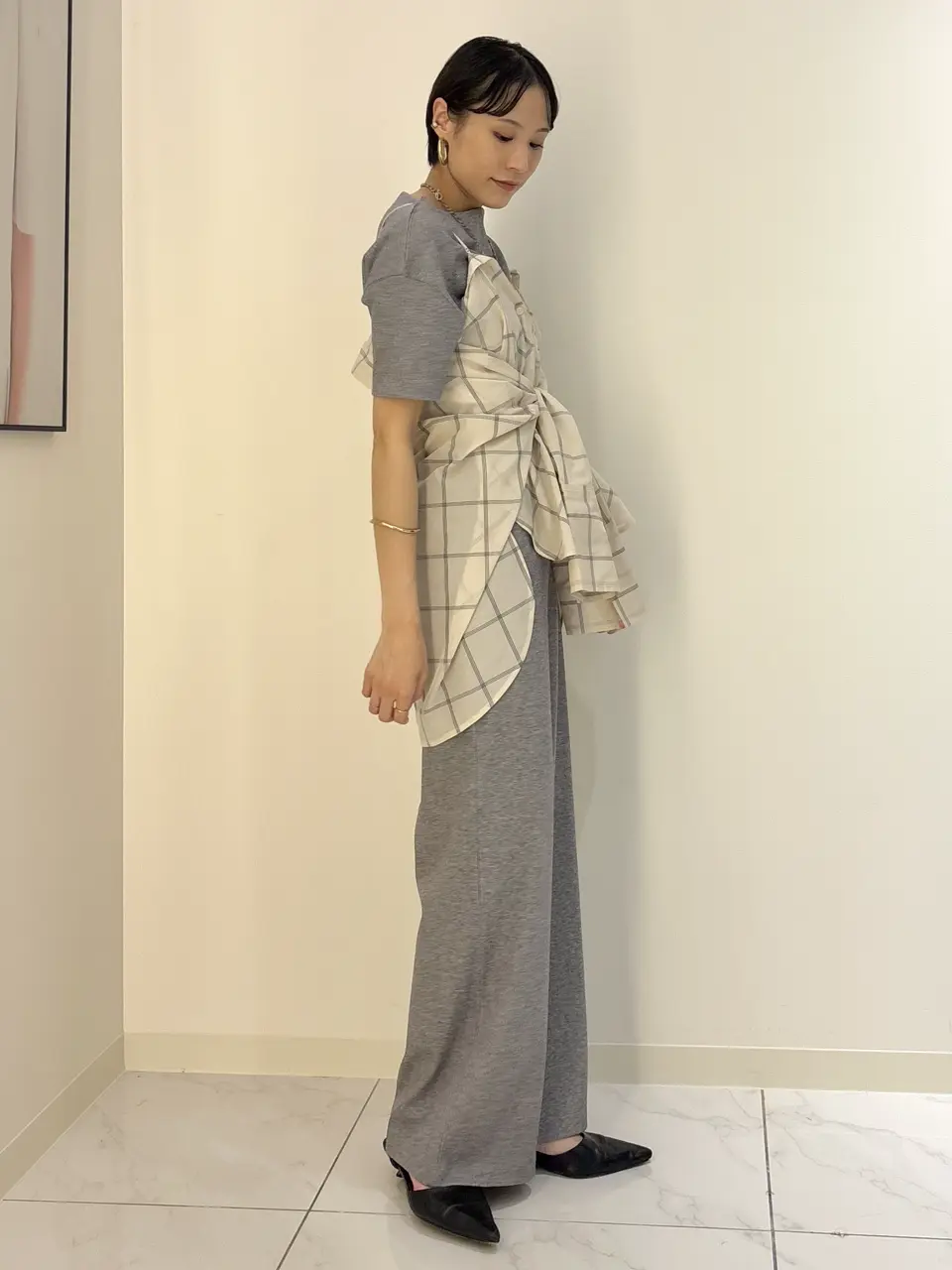 GRACE CONTINENTAL haruka iwasaki コーディネート画像