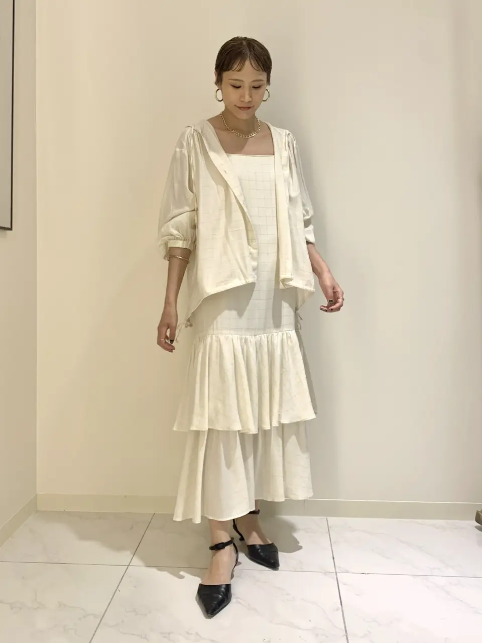  haruka iwasaki コーディネート画像