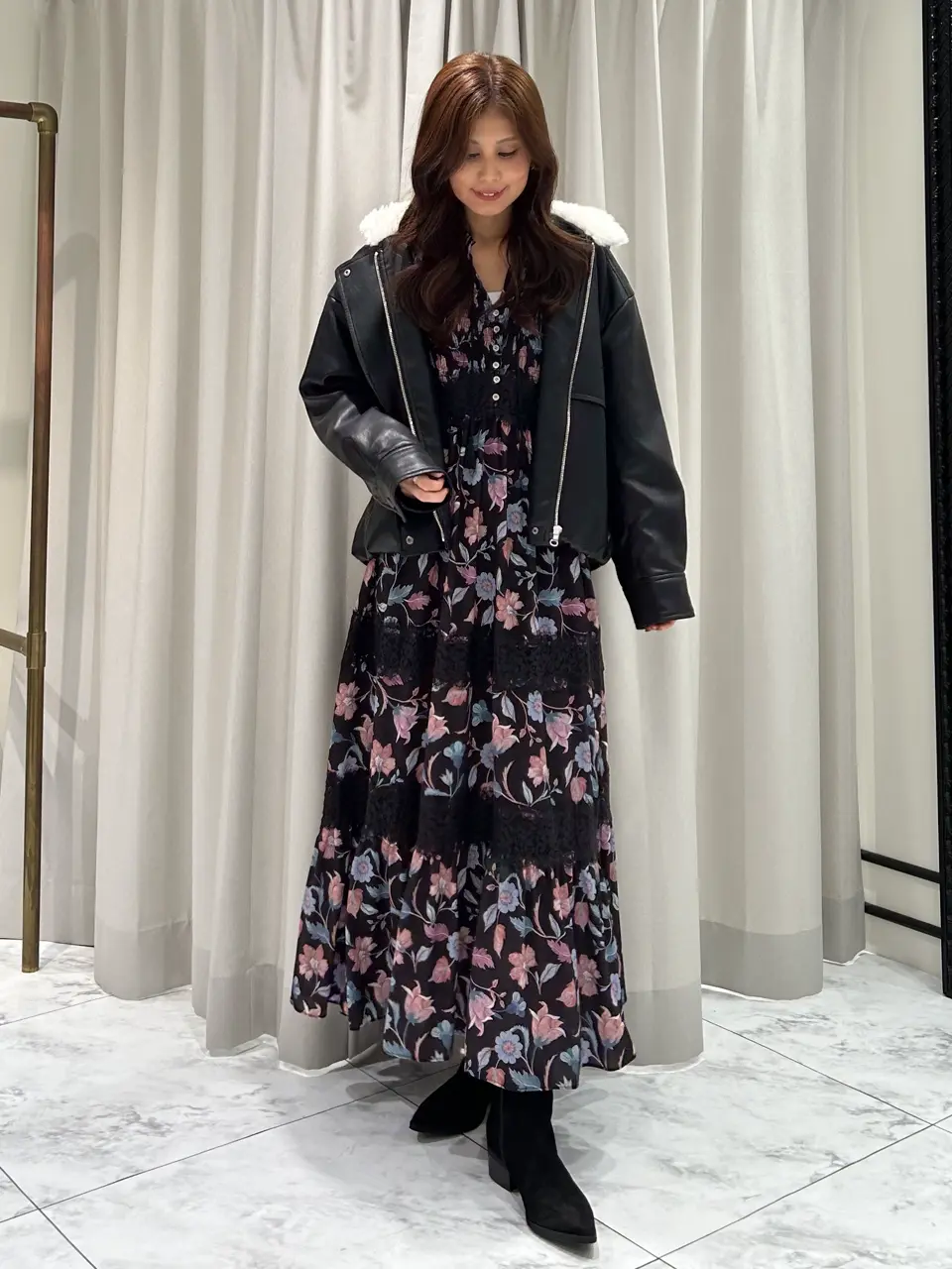 GRACE CONTINENTAL 志田　悠 コーディネート画像