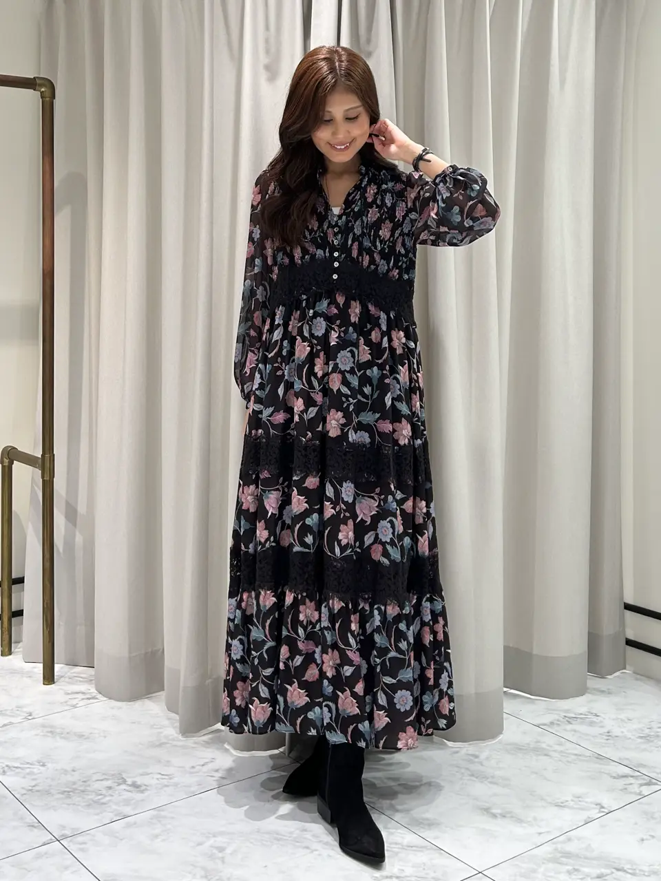 GRACE CONTINENTAL 志田　悠 コーディネート画像