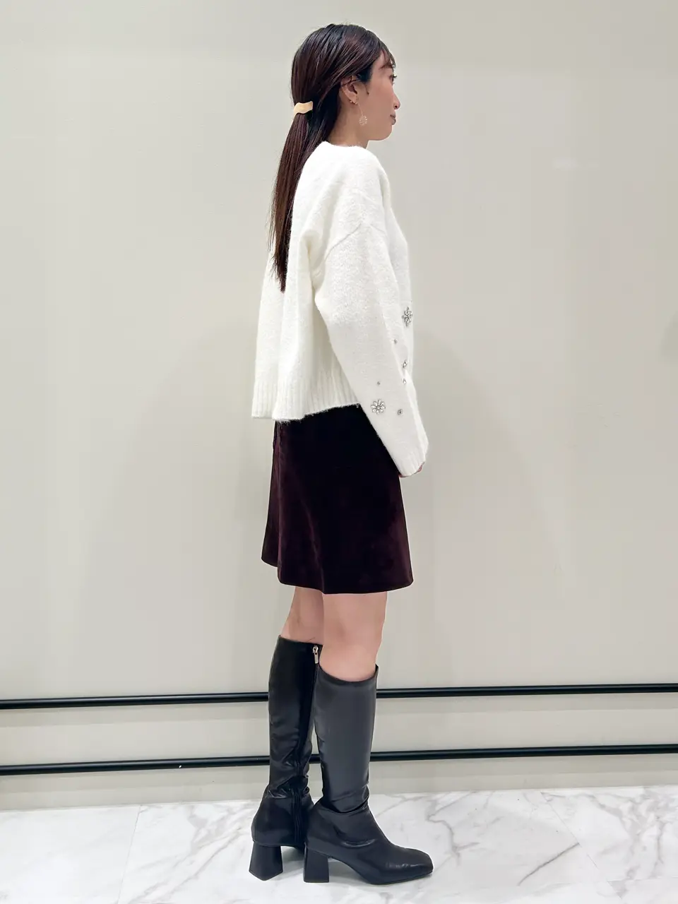 GRACE CONTINENTAL 若園　ひかり コーディネート画像