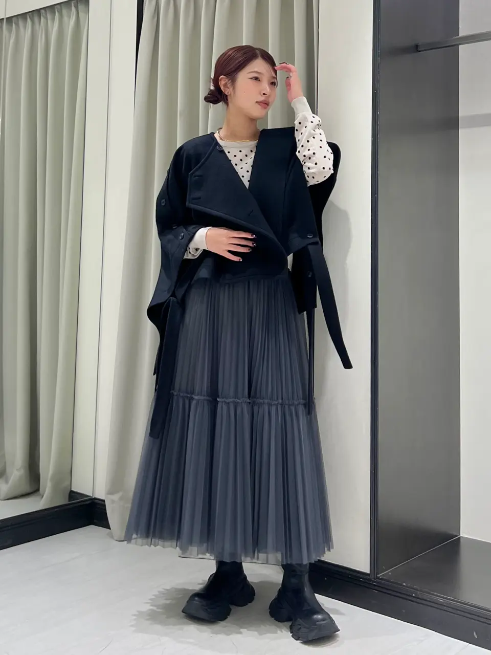 GRACE CONTINENTAL NORIA コーディネート画像