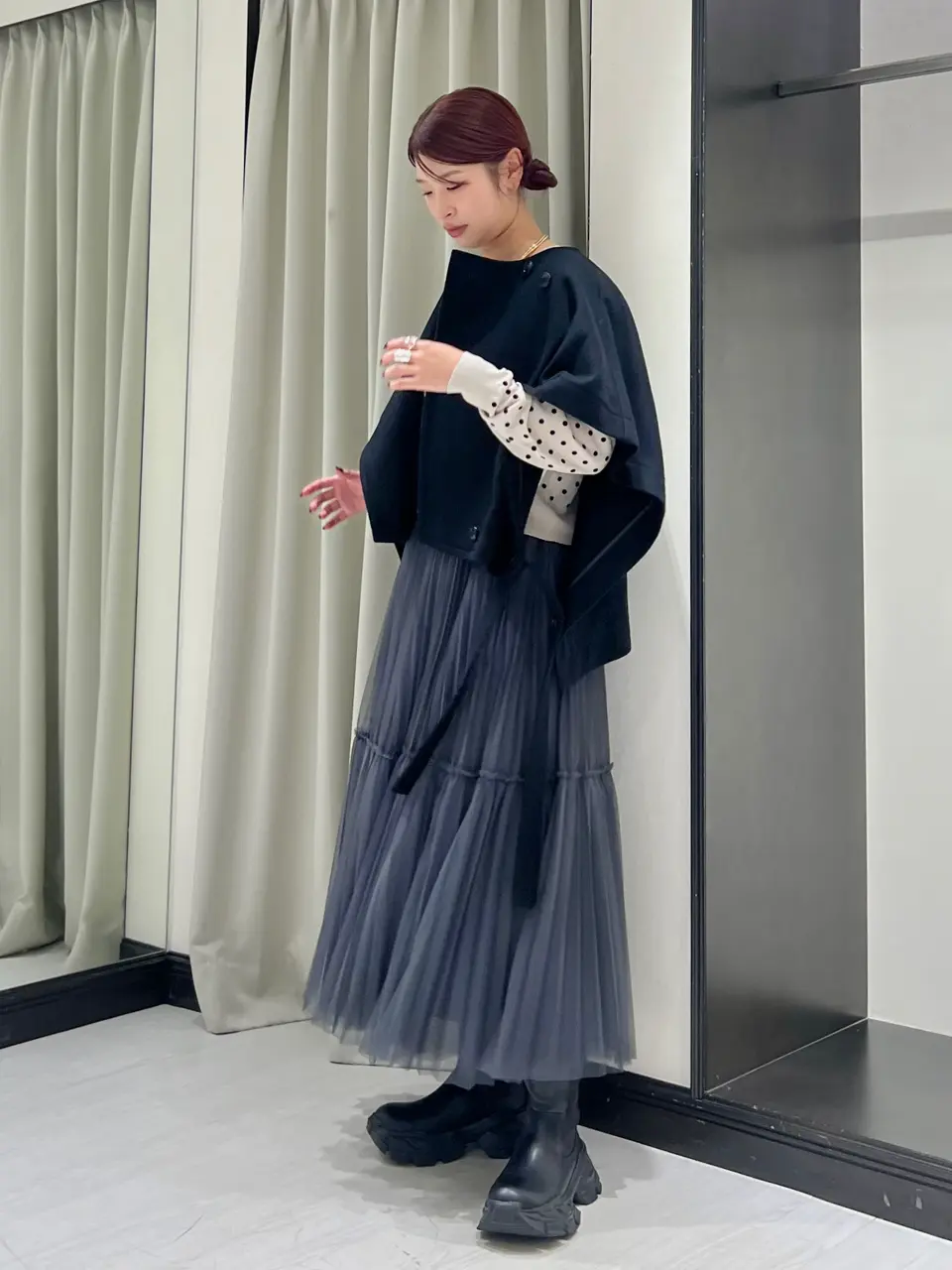 GRACE CONTINENTAL NORIA コーディネート画像