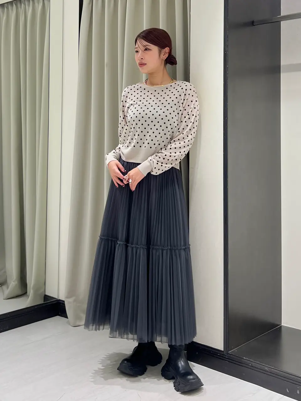 GRACE CONTINENTAL NORIA コーディネート画像