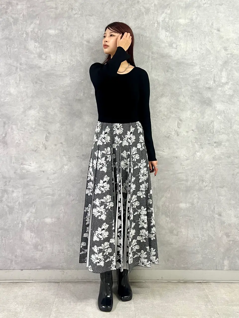 GRACE CONTINENTAL NORIA コーディネート画像