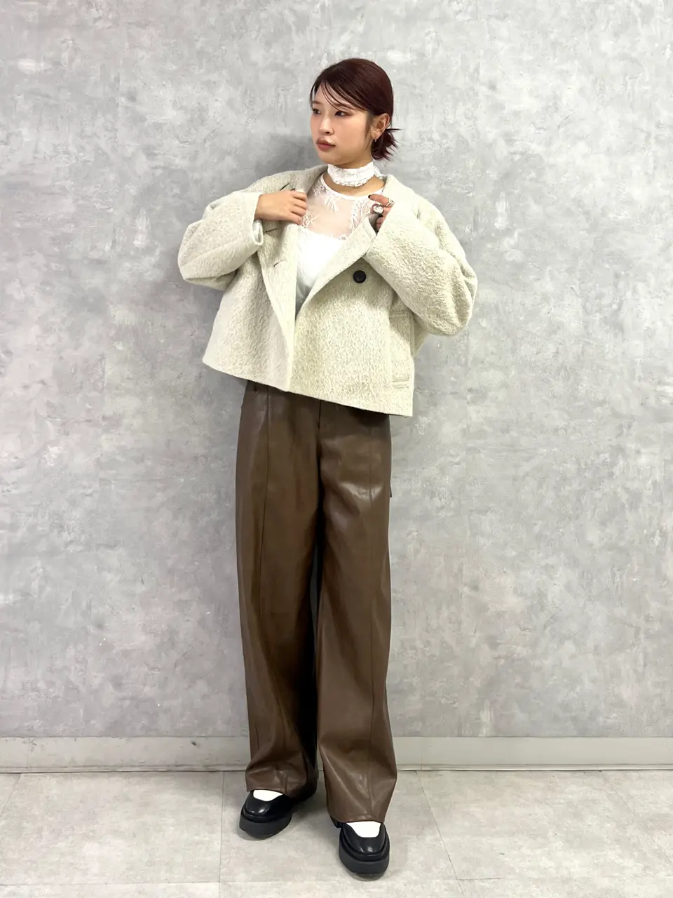 GRACE CONTINENTAL NORIA コーディネート画像