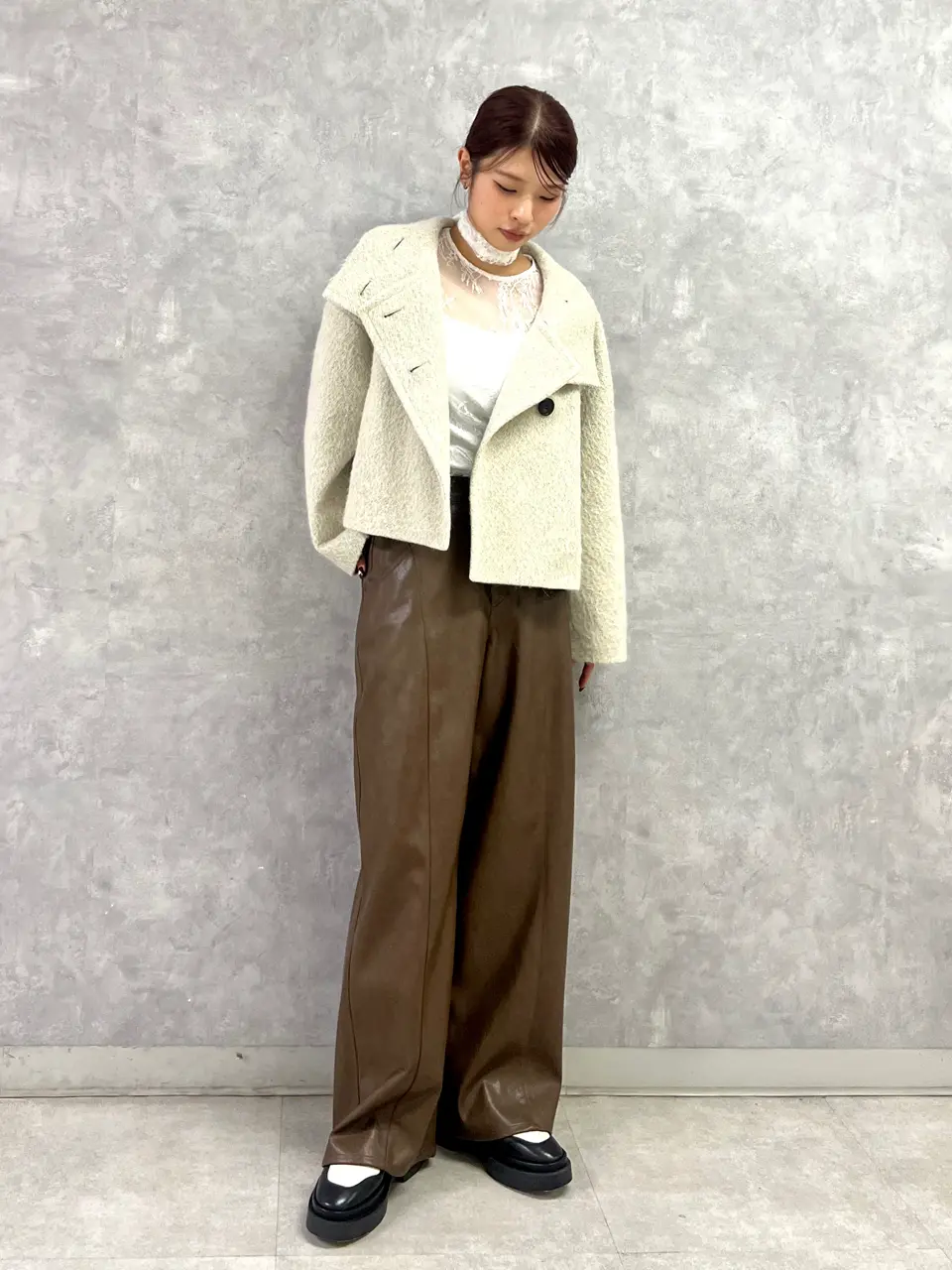 GRACE CONTINENTAL NORIA コーディネート画像