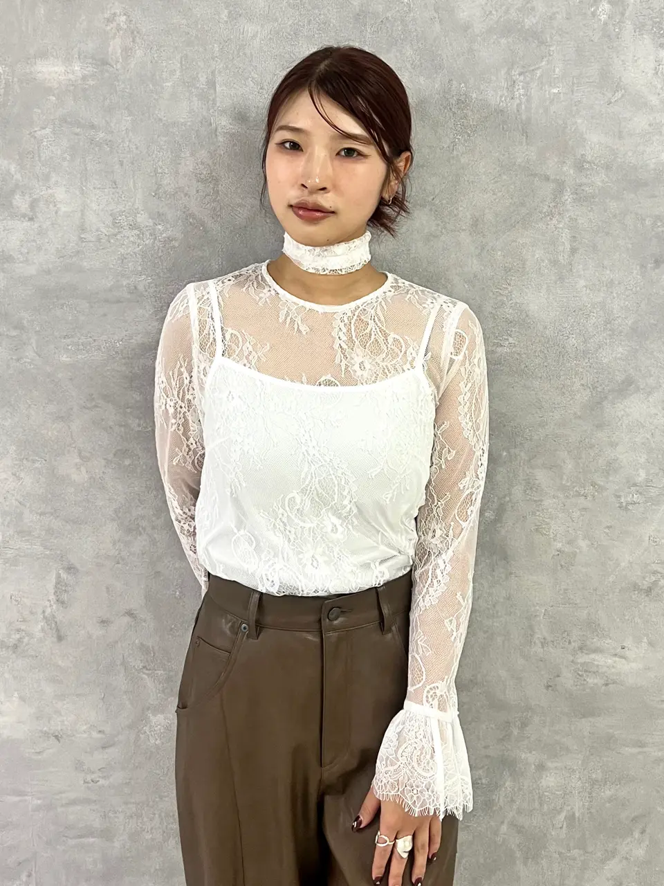 GRACE CONTINENTAL NORIA コーディネート画像