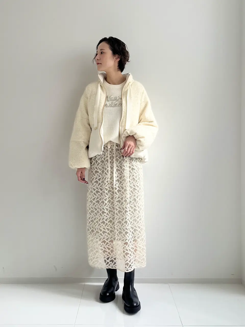 GRACE CONTINENTAL 亀田 未希 コーディネート画像