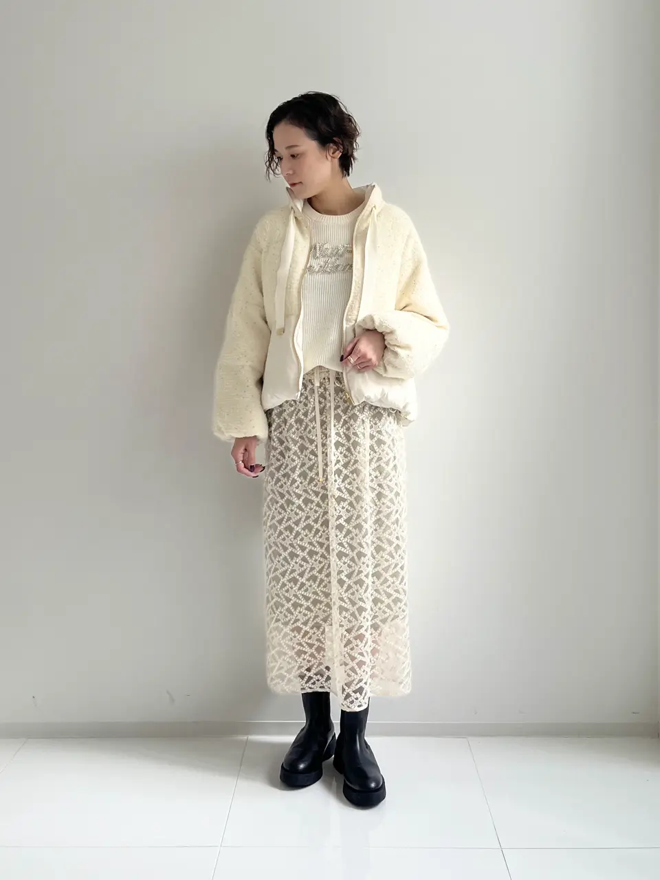 GRACE CONTINENTAL 亀田 未希 コーディネート画像