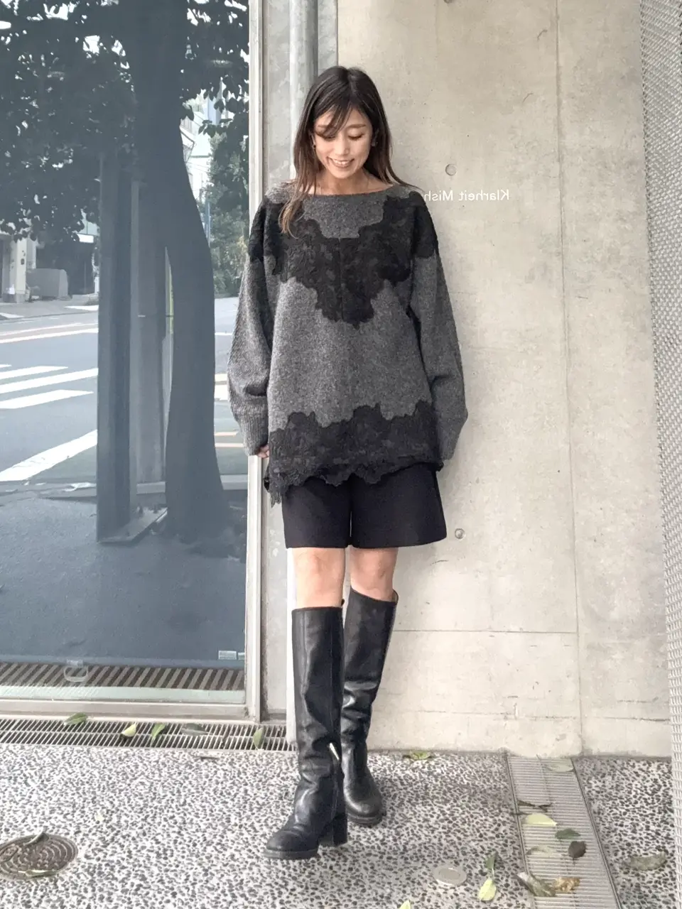 GRACE CONTINENTAL yukimi yonee コーディネート画像