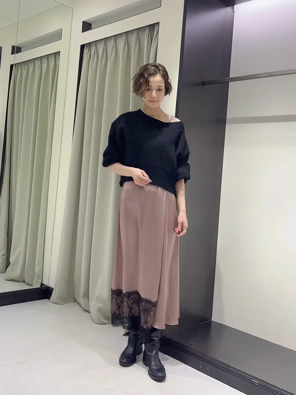 GRACE CONTINENTAL 亀田 未希 コーディネート画像