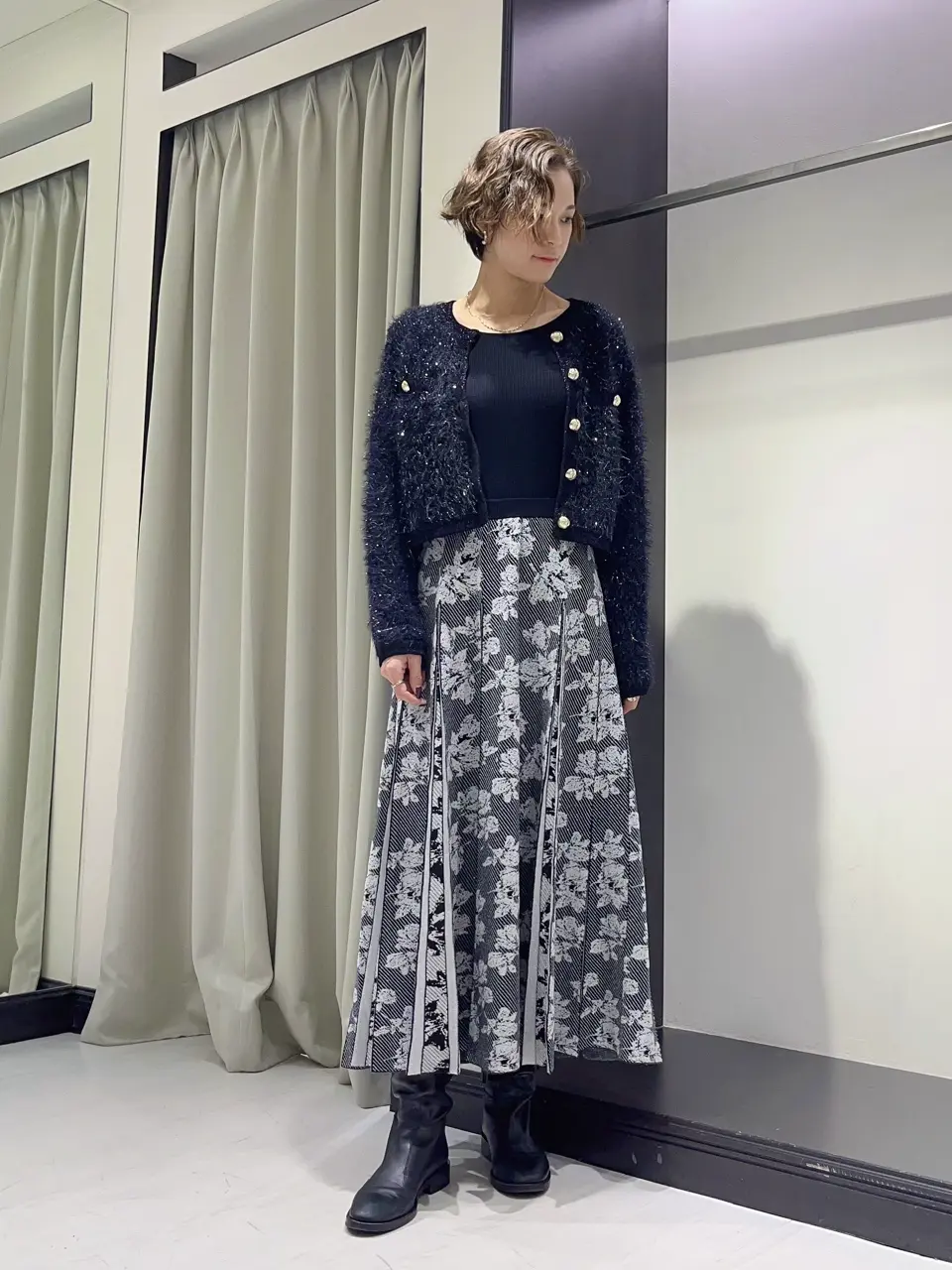 GRACE CONTINENTAL 亀田 未希 コーディネート画像