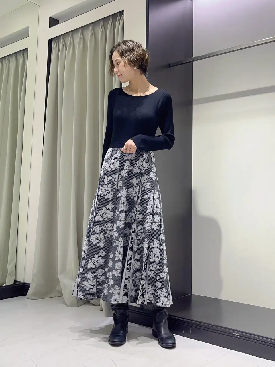 GRACE CONTINENTAL 亀田 未希 コーディネート画像