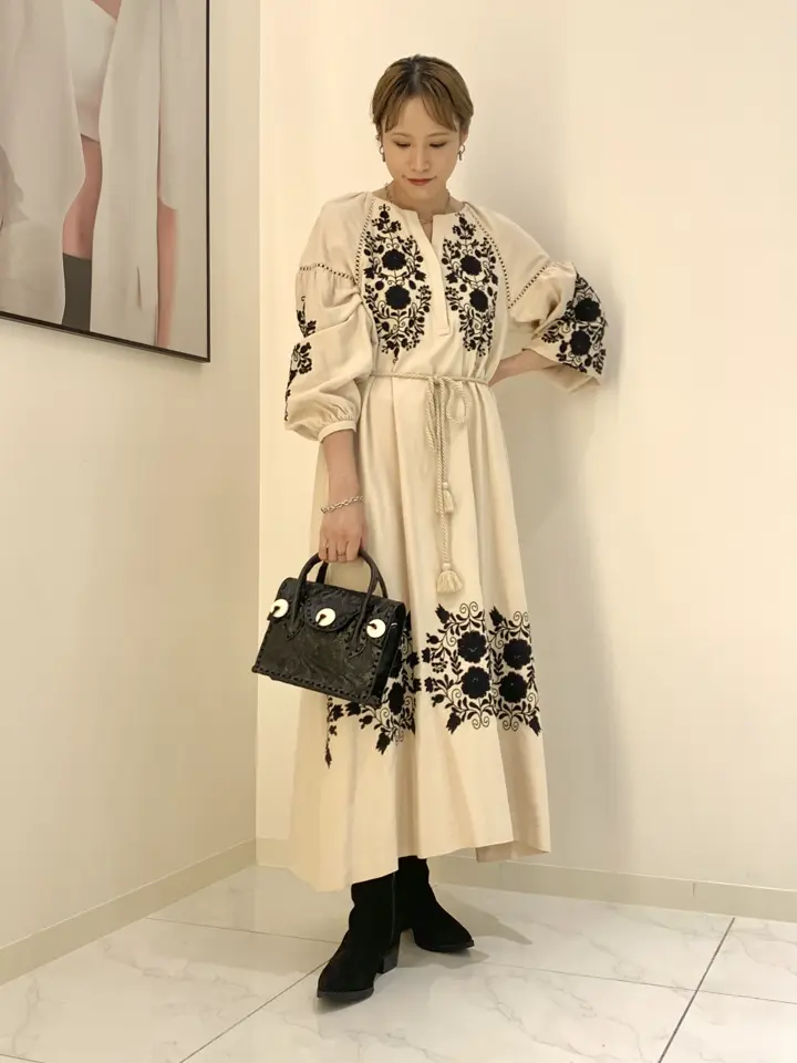 GRACE CONTINENTAL haruka iwasaki コーディネート画像