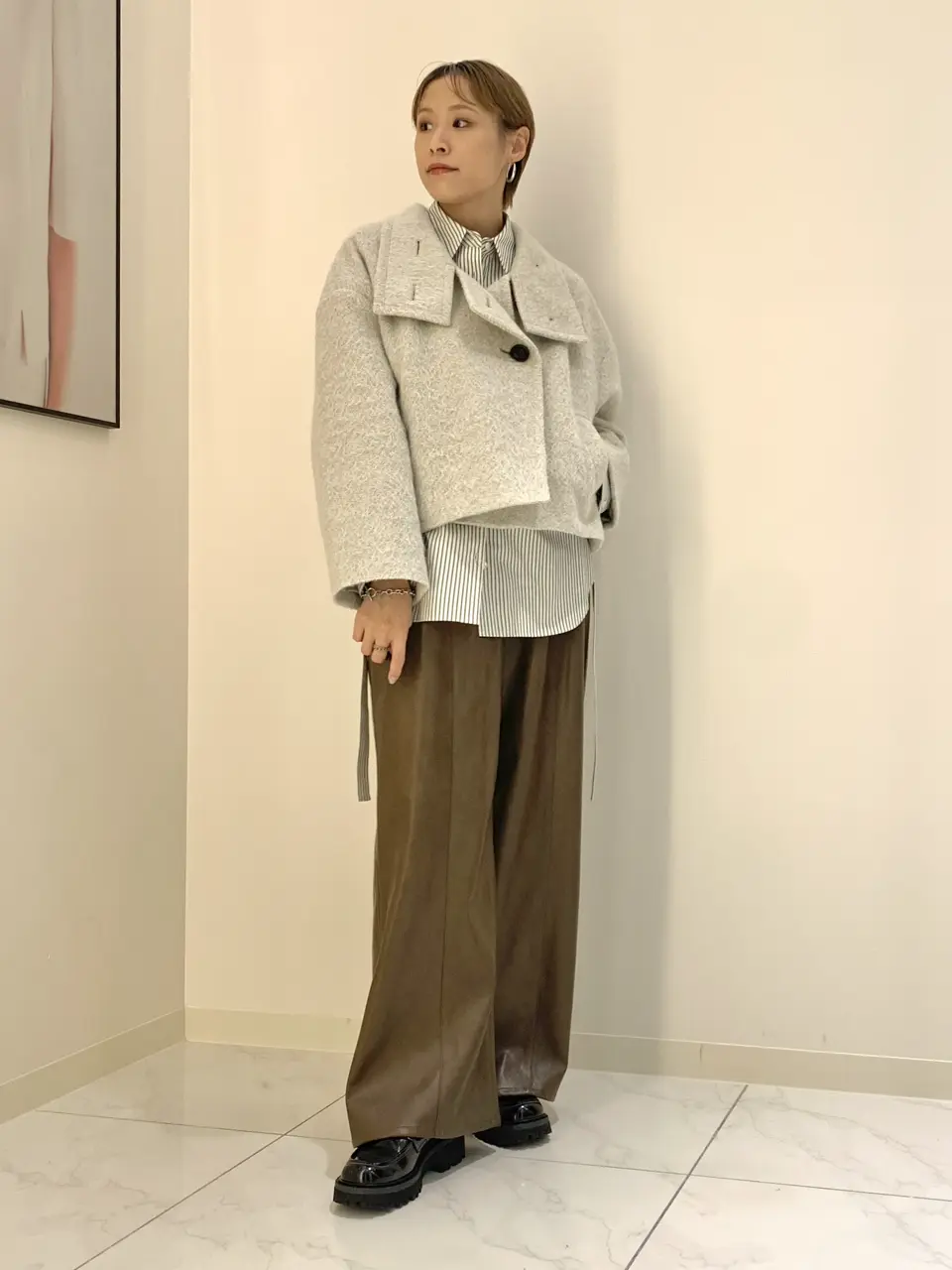 GRACE CONTINENTAL haruka iwasaki コーディネート画像