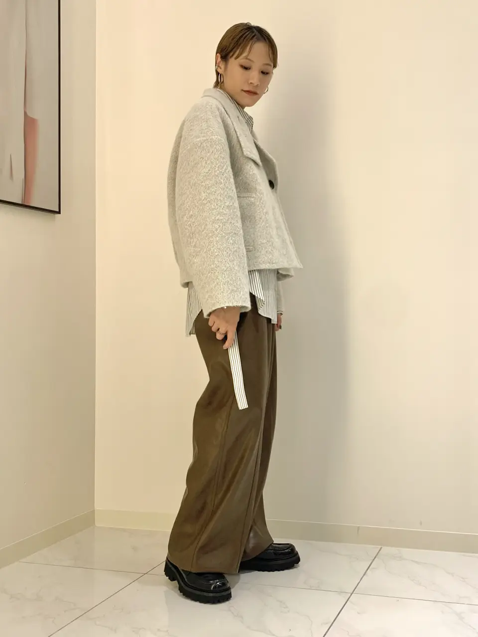 GRACE CONTINENTAL haruka iwasaki コーディネート画像