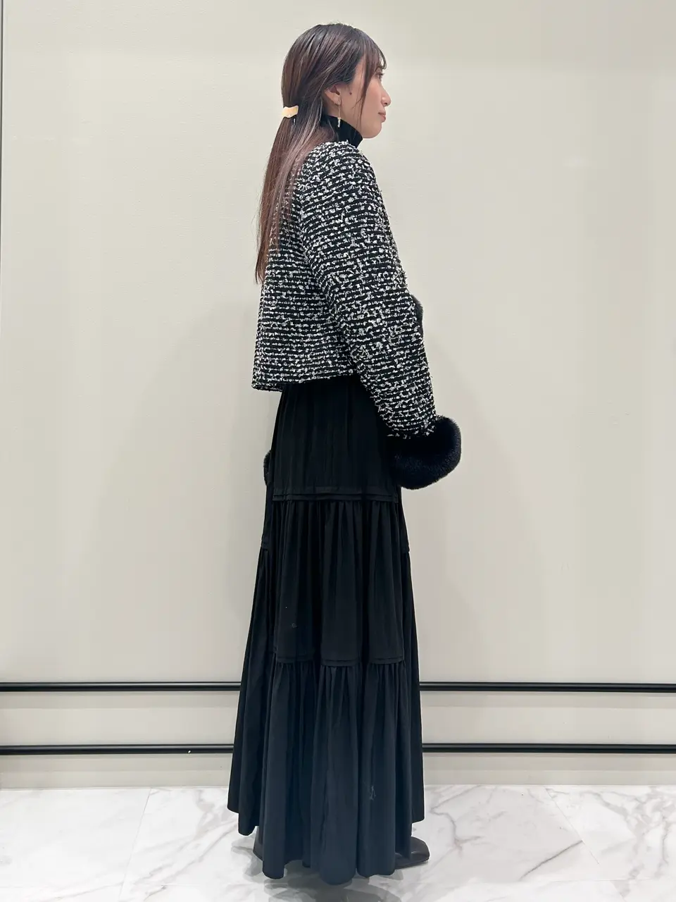 GRACE CONTINENTAL 若園　ひかり コーディネート画像