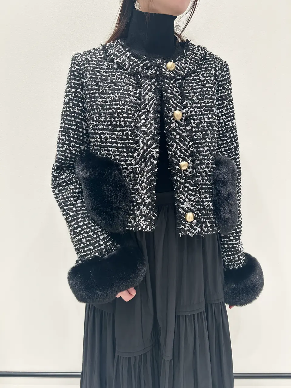 GRACE CONTINENTAL 若園　ひかり コーディネート画像