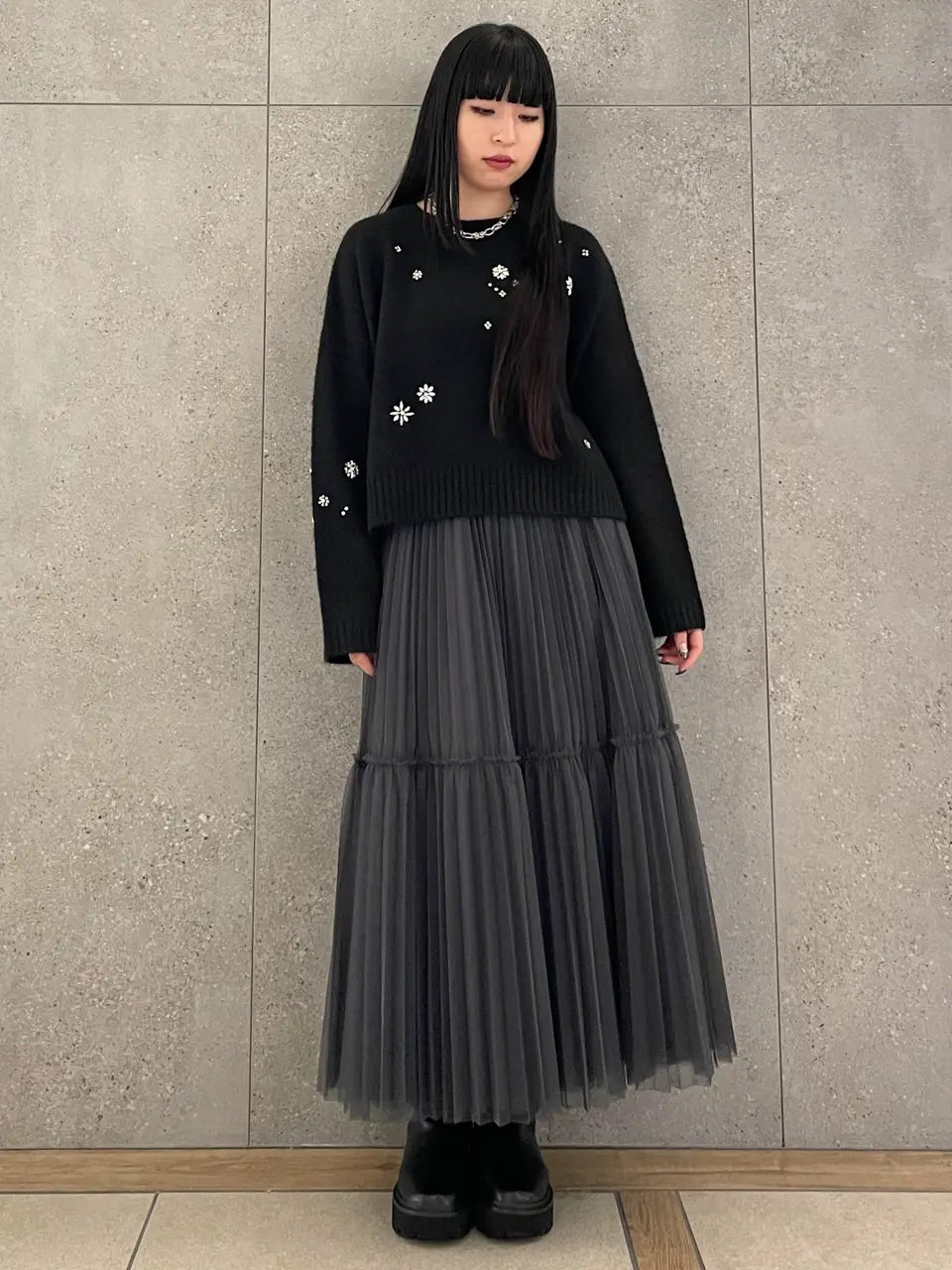 GRACE CONTINENTAL 清水　杏梨 コーディネート画像