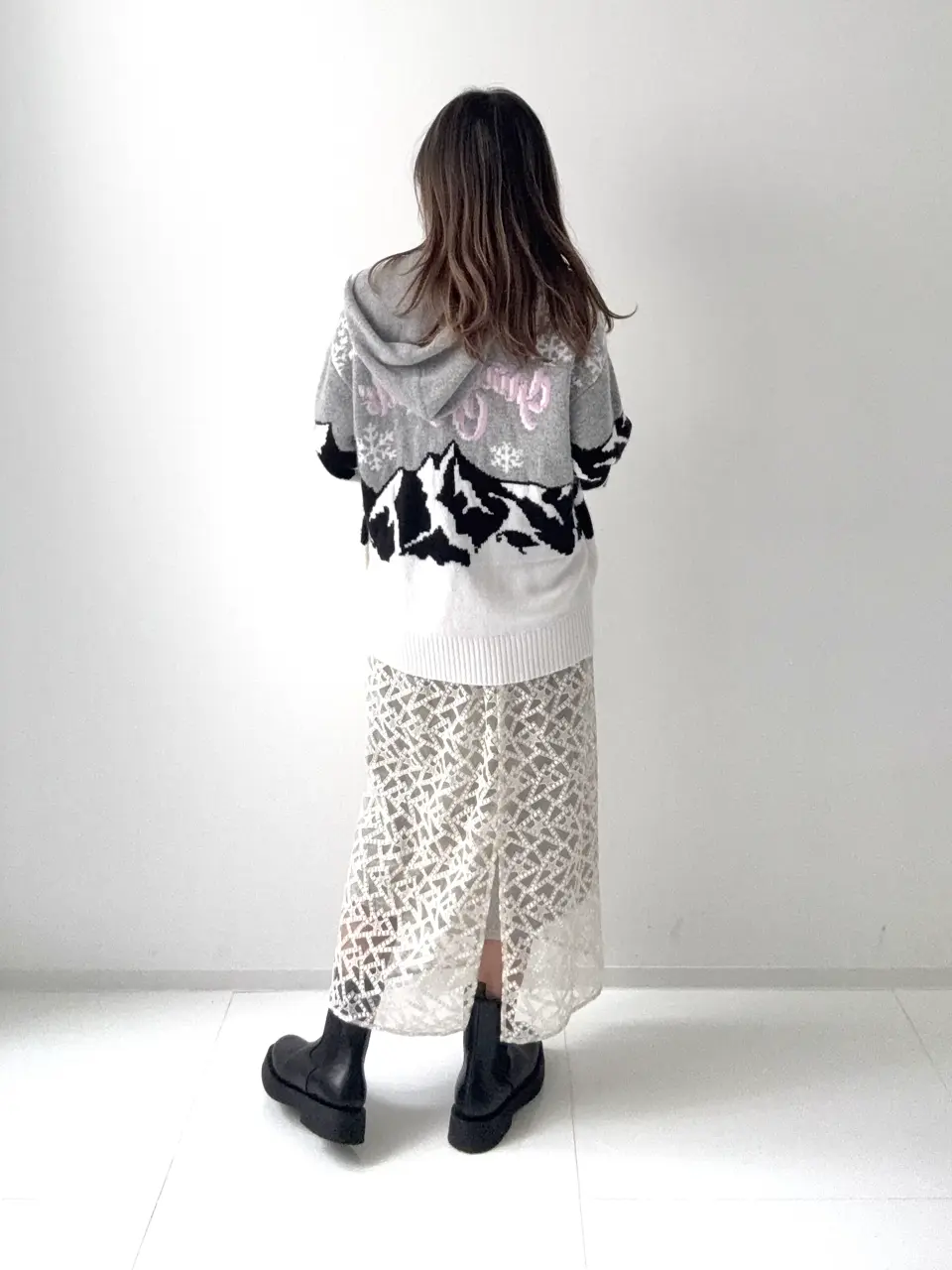 GRACE CONTINENTAL yukimi yonee コーディネート画像