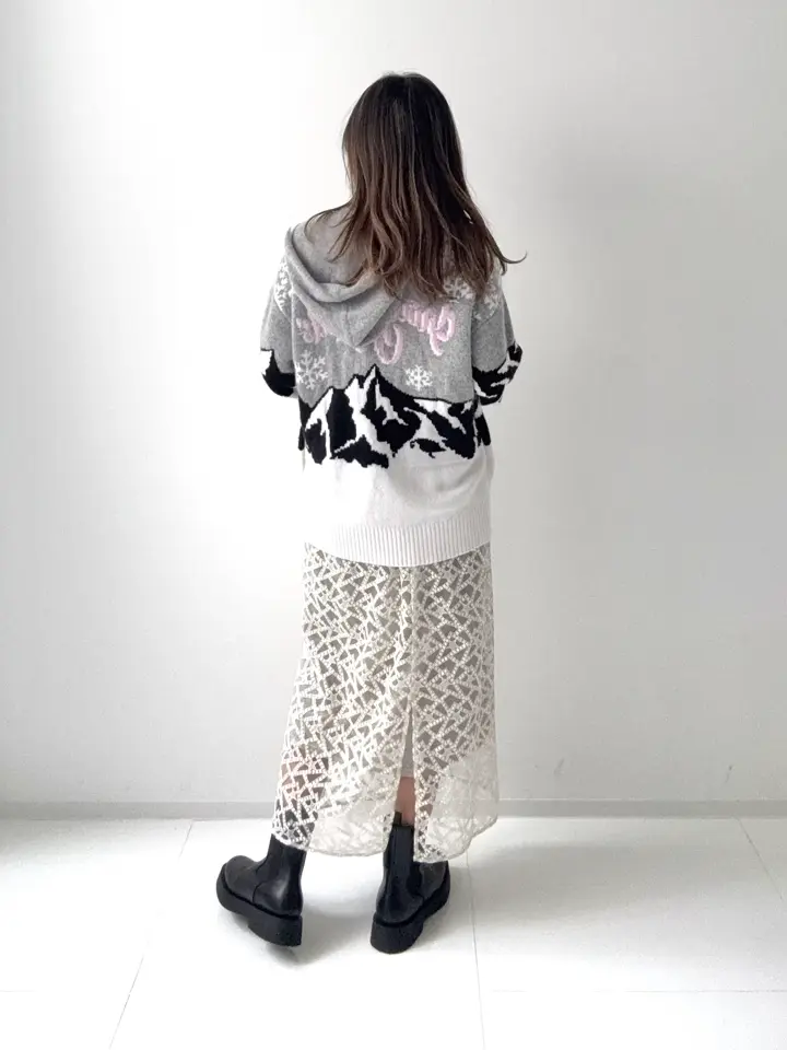 GRACE CONTINENTAL yukimi yonee コーディネート画像