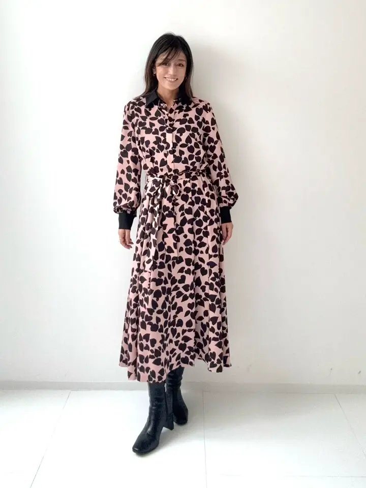 GRACE CONTINENTAL yukimi yonee コーディネート画像