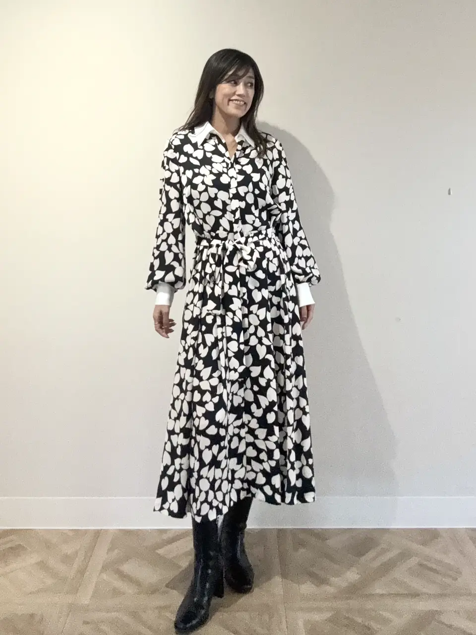 GRACE CONTINENTAL yukimi yonee コーディネート画像