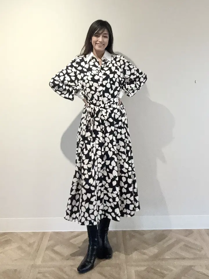 GRACE CONTINENTAL yukimi yonee コーディネート画像