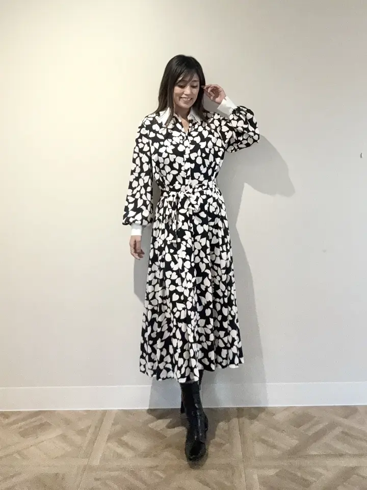 GRACE CONTINENTAL yukimi yonee コーディネート画像