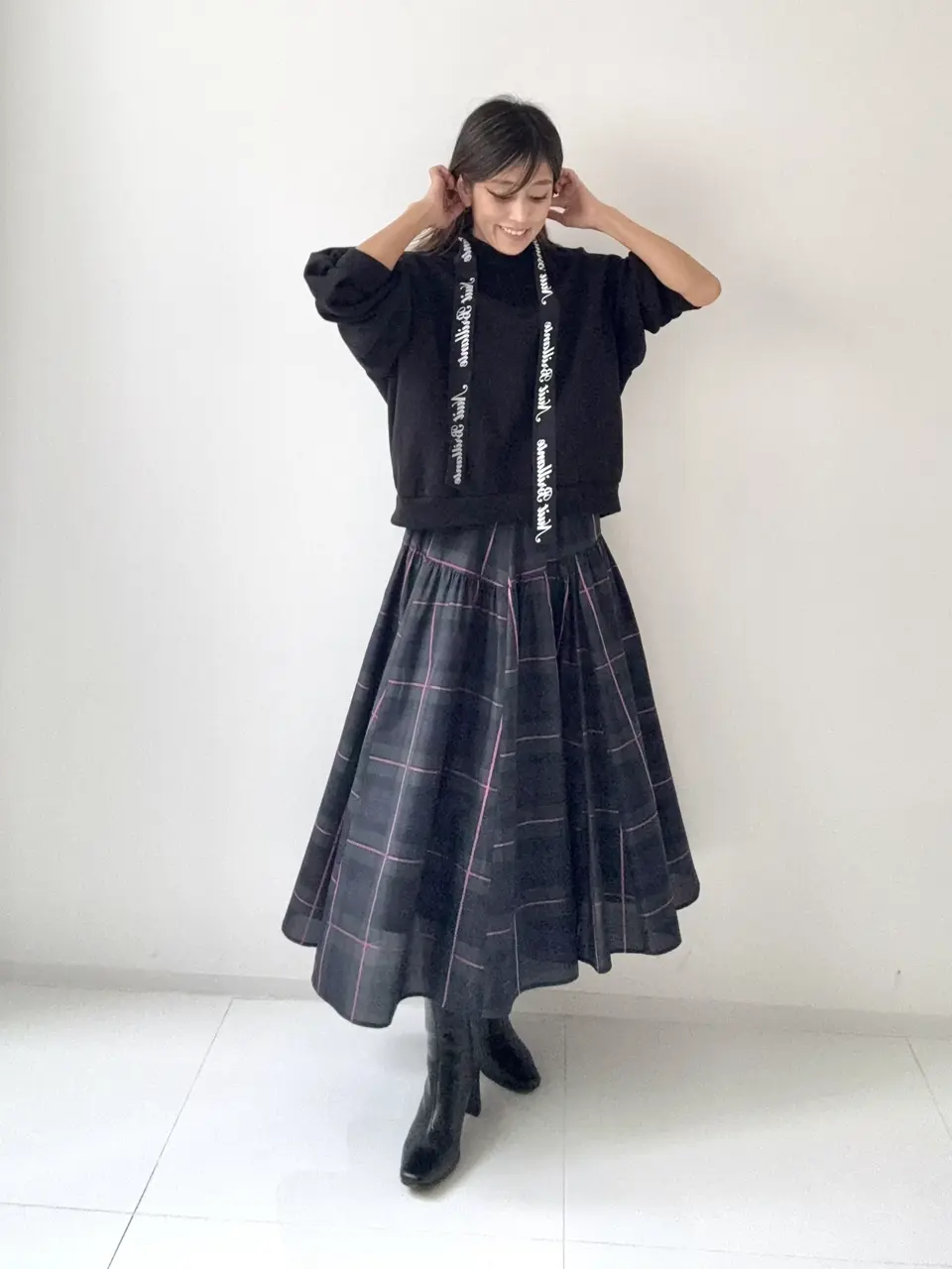 GRACE CONTINENTAL yukimi yonee コーディネート画像