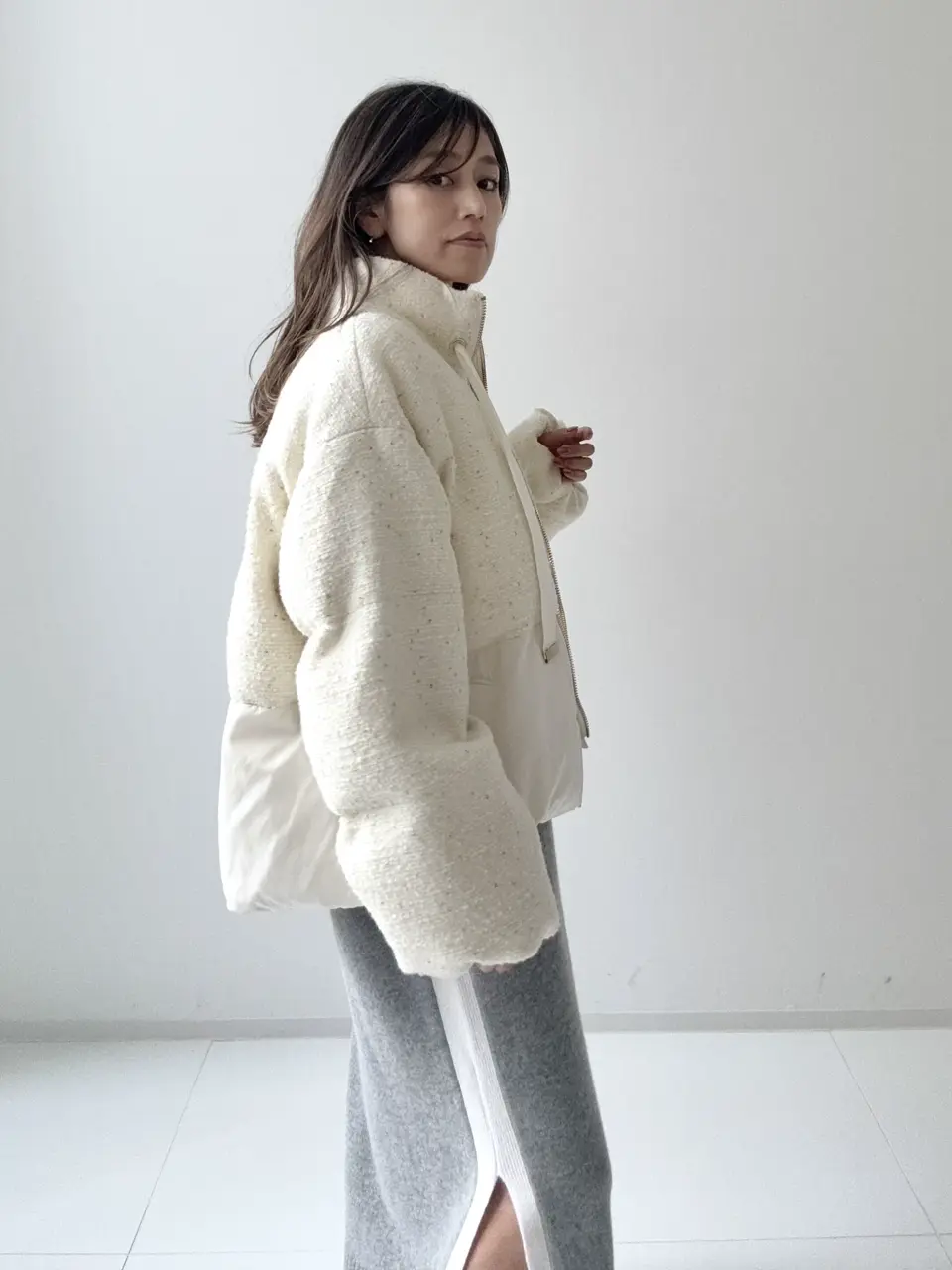 GRACE CONTINENTAL yukimi yonee コーディネート画像