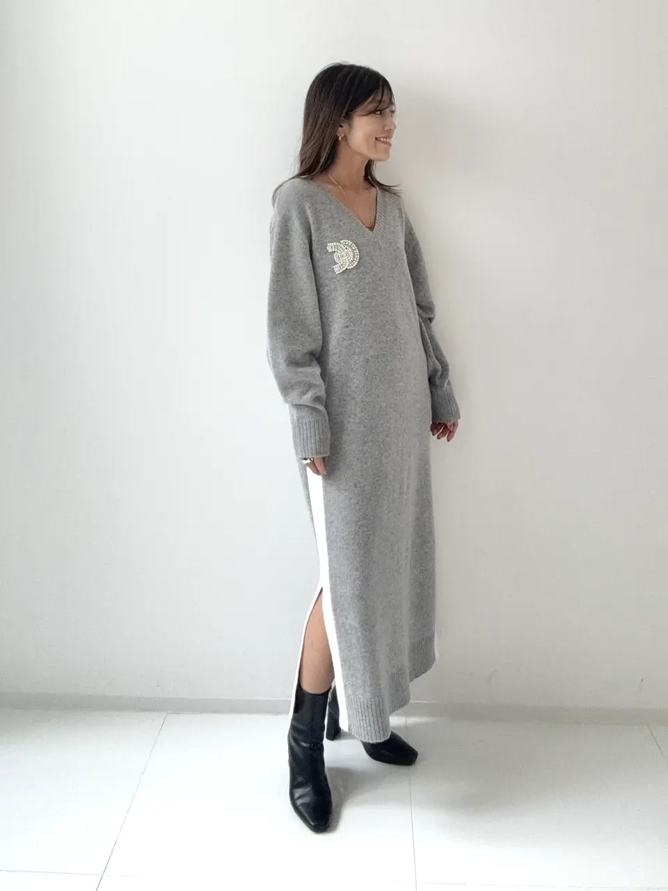 GRACE CONTINENTAL yukimi yonee コーディネート画像