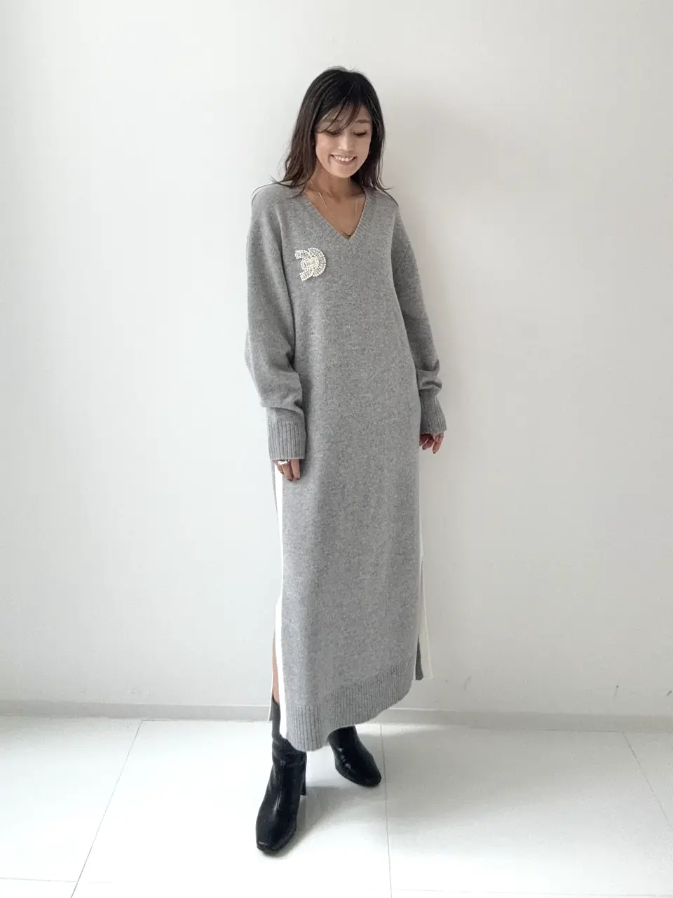 GRACE CONTINENTAL yukimi yonee コーディネート画像