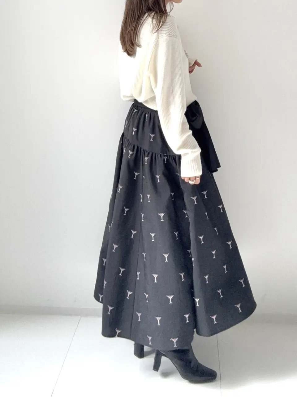 GRACE CONTINENTAL yukimi yonee コーディネート画像